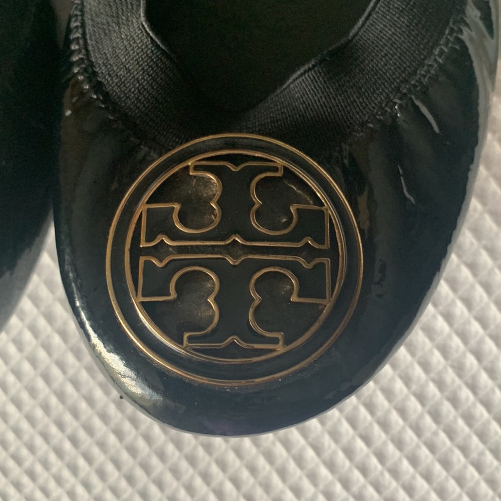 Tory Burch Black Ballet Flats - Picture 3 of 11